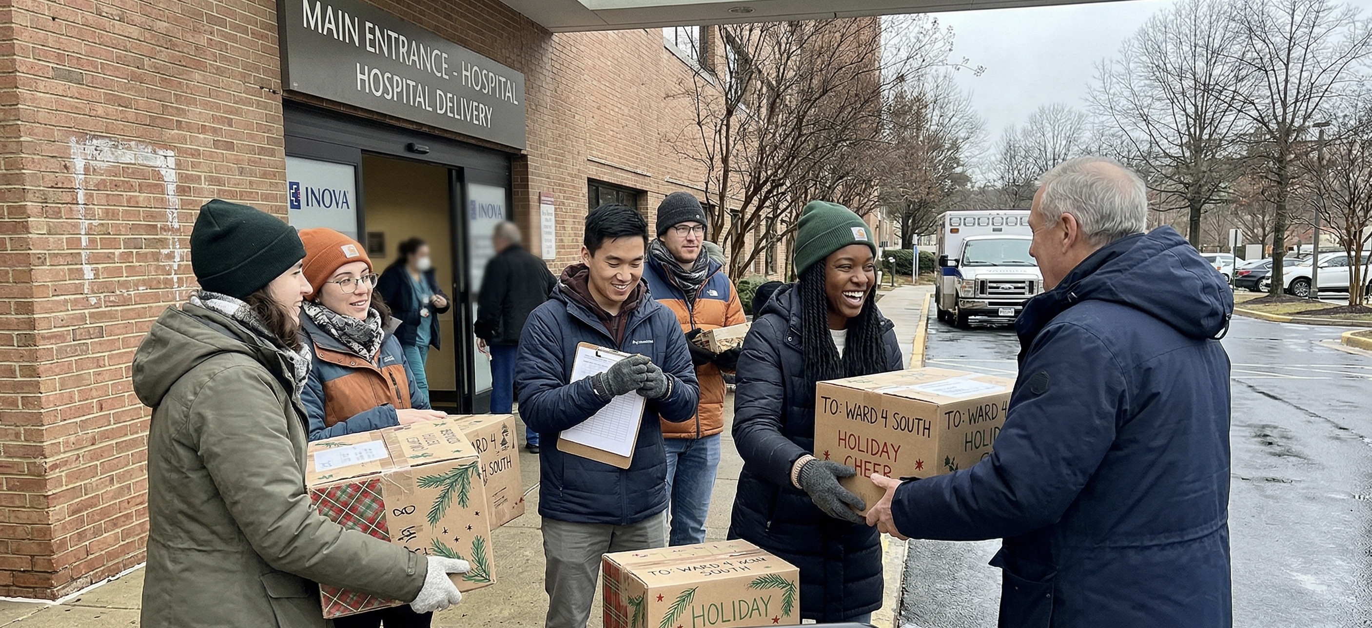 Holiday Care Package Distribution